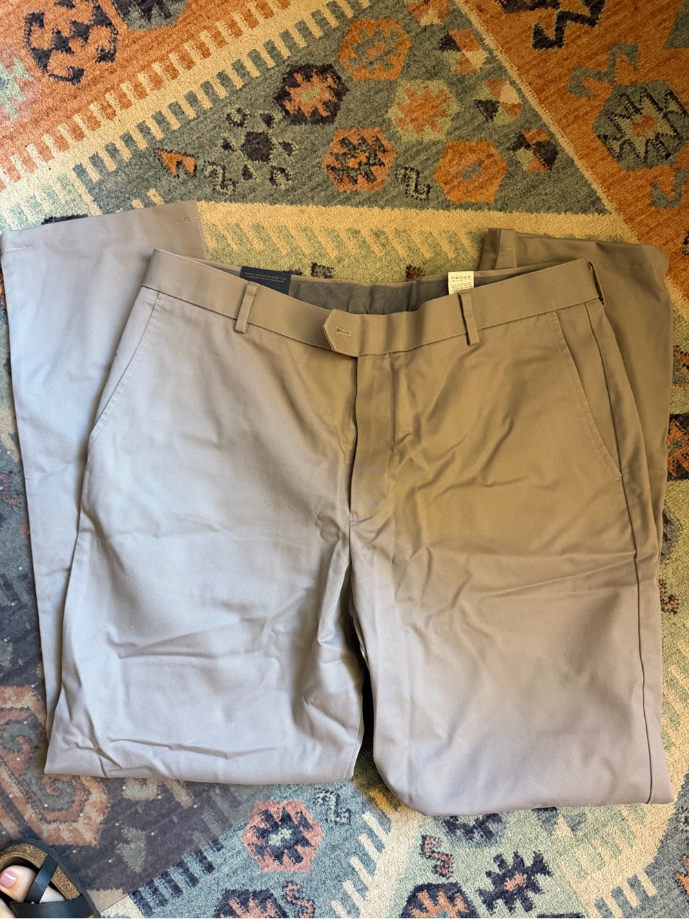 Charles Tyrwhitt Light Grey Non-Iron Chinos